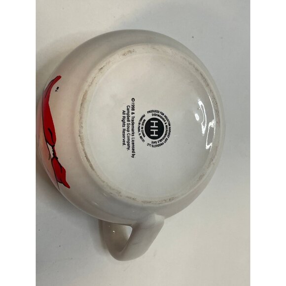 Campell's Soup bowl coffee mug cup 3" handle 1998 2004 white set of 2 - Picture 16 of 16